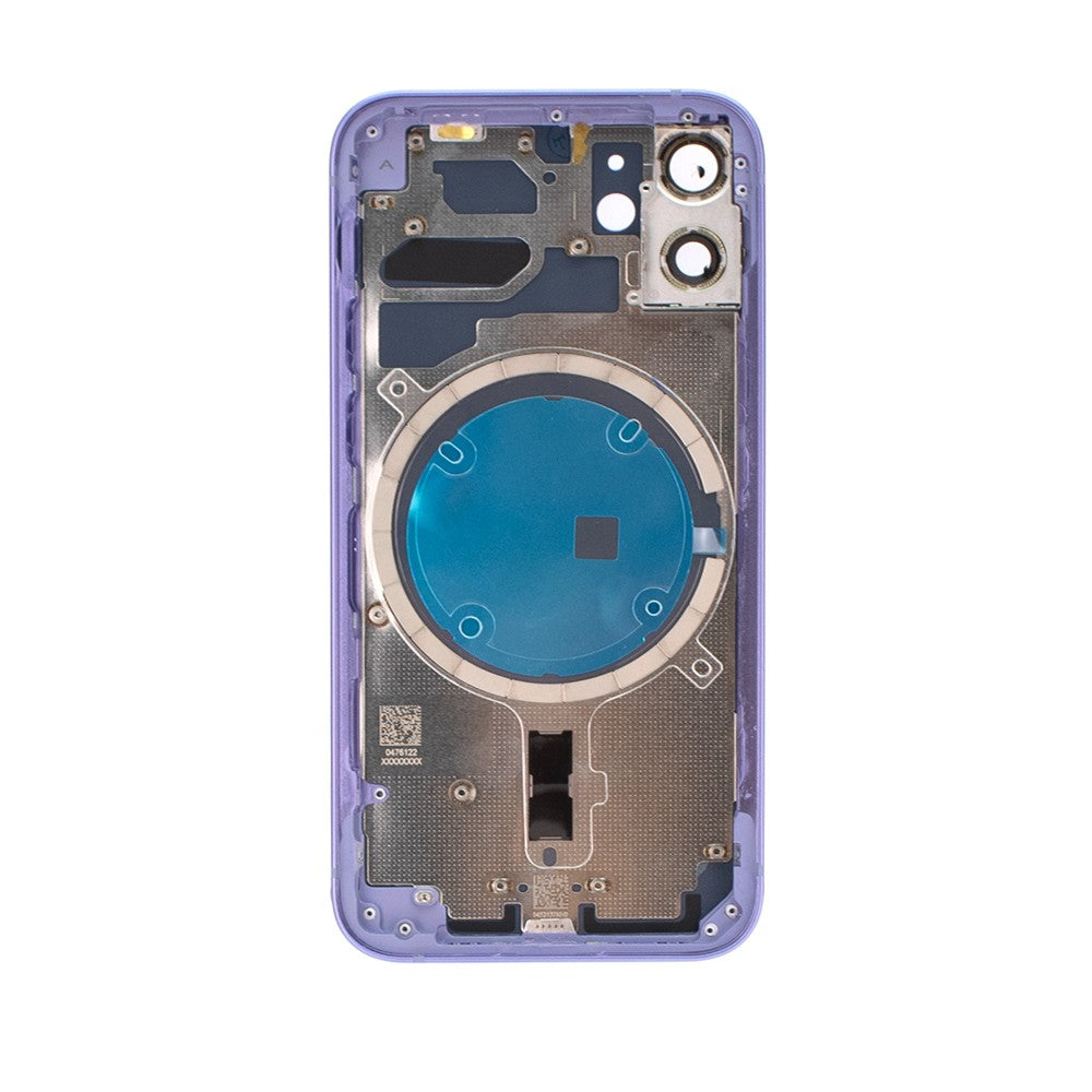 Rear Housing for iPhone 12 mini (NO LOGO)-Purple Rear Housing for iPhone 12 mini (NO LOGO)-Purple